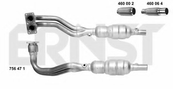 ERNST 756471 Catalytic Converter